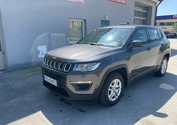 Jeep Compass cena 62900 przebieg: 85000, rok produkcji 2017 z Miejska Górka małe 277